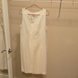 Alexandra Bartlett Cream Midi Dress
